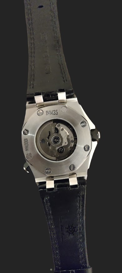 Maritime Monster exhibition caseback